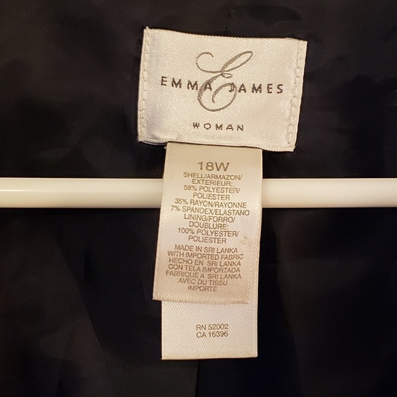 Emma James Navy Blue Blazer - Picture 2 of 2